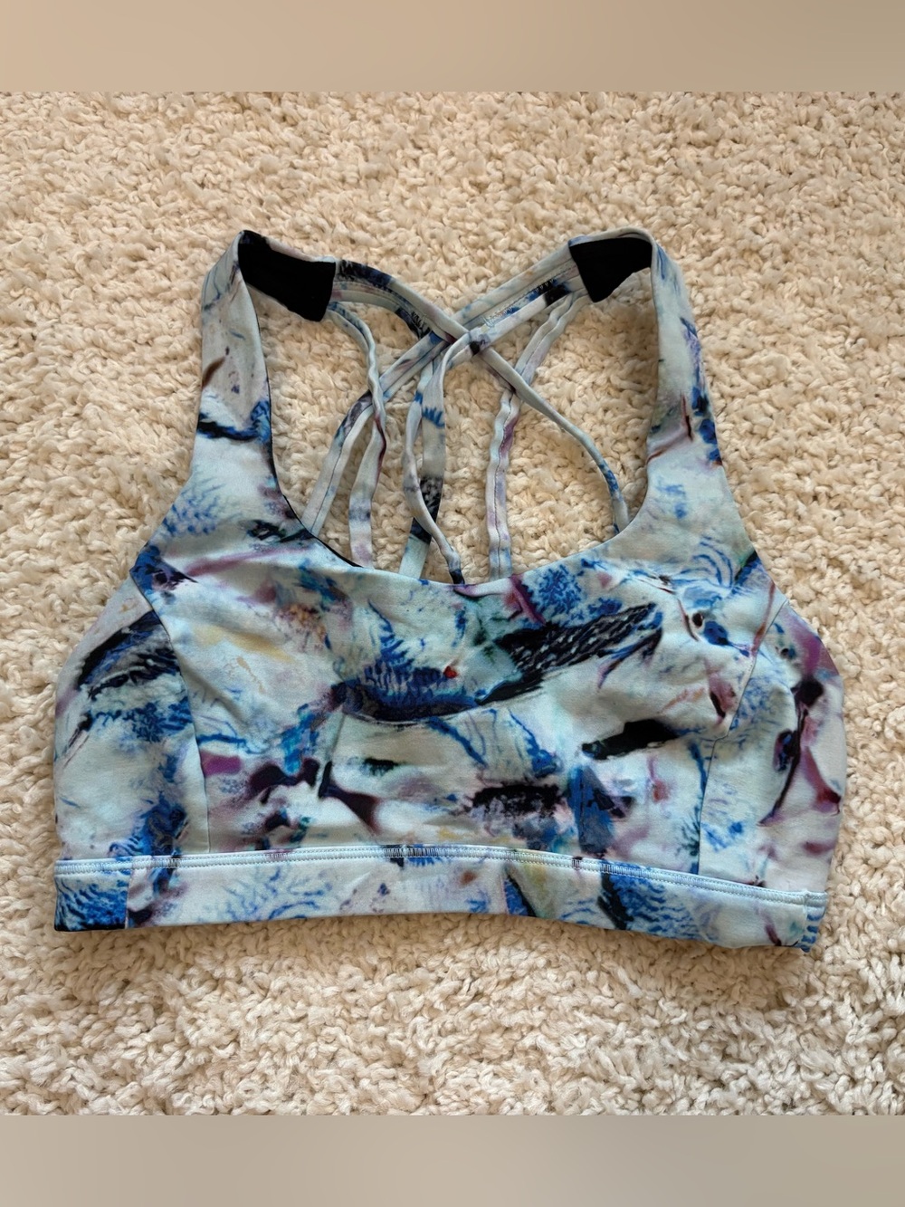 lululemon Free to Be Serene Bra - Exposure Multi